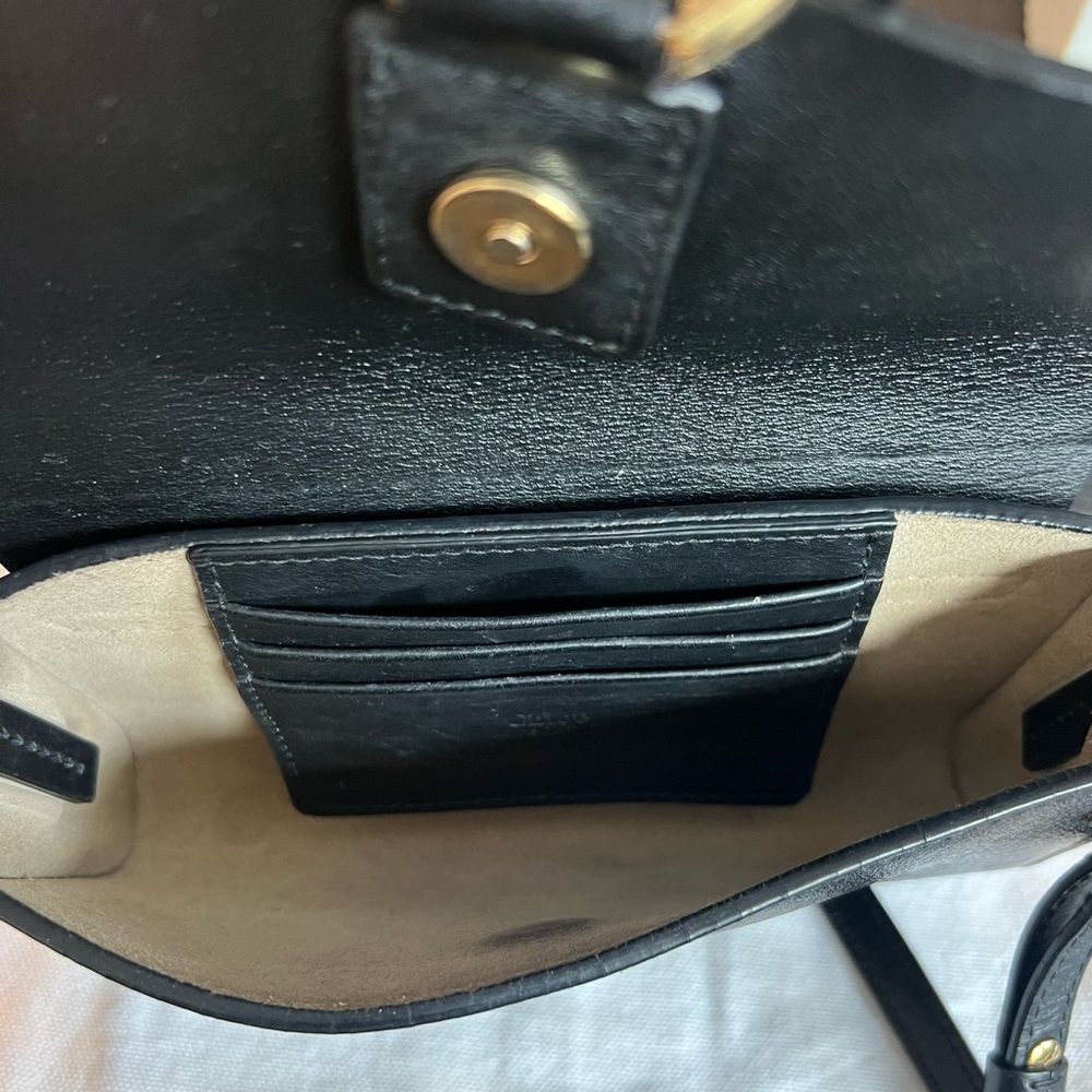 Chloé Faye Small Leather Shoulder Bag - Picture 11 of 17